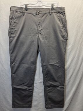 Duluth 40 Grit Flex Twill Standard Fit Carpenter Pants Size 38 X 32